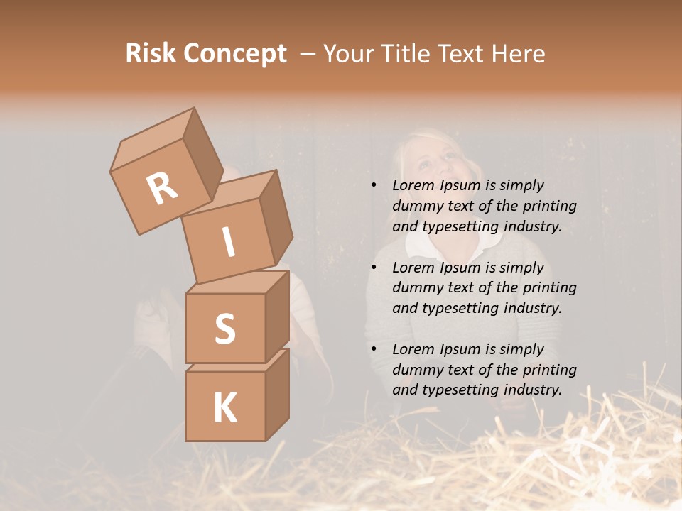 Hay Royaltyfree Fineartprints PowerPoint Template