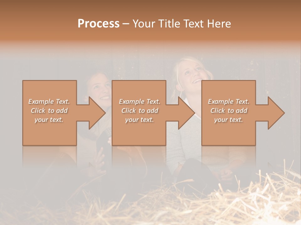 Hay Royaltyfree Fineartprints PowerPoint Template