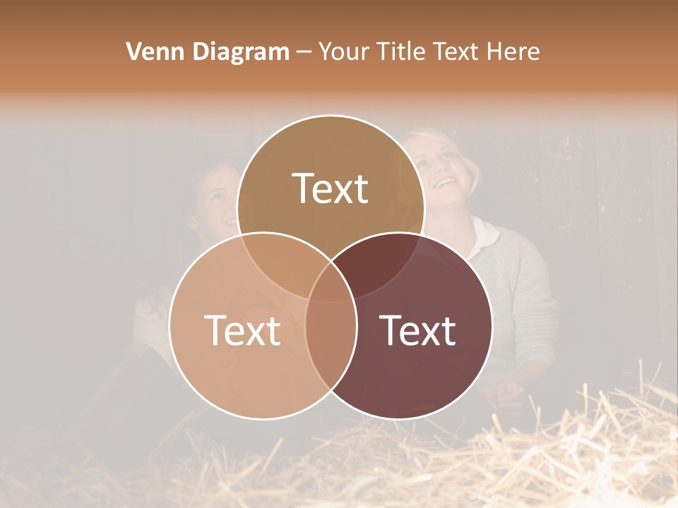 Hay Royaltyfree Fineartprints PowerPoint Template