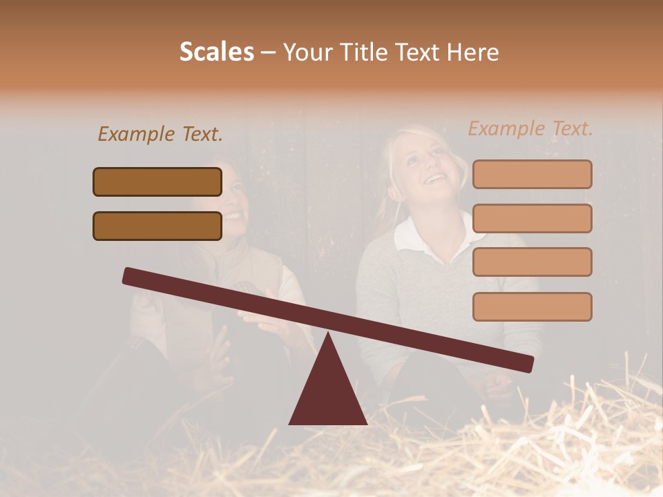 Hay Royaltyfree Fineartprints PowerPoint Template