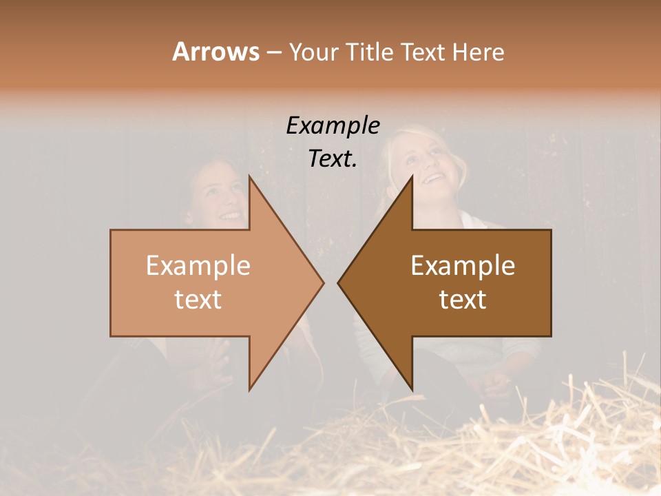 Hay Royaltyfree Fineartprints PowerPoint Template