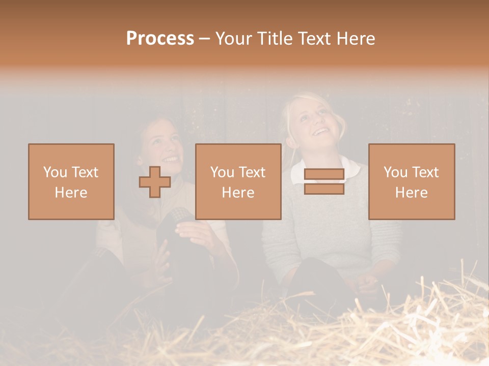 Hay Royaltyfree Fineartprints PowerPoint Template