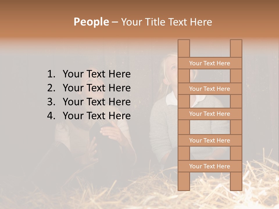 Hay Royaltyfree Fineartprints PowerPoint Template