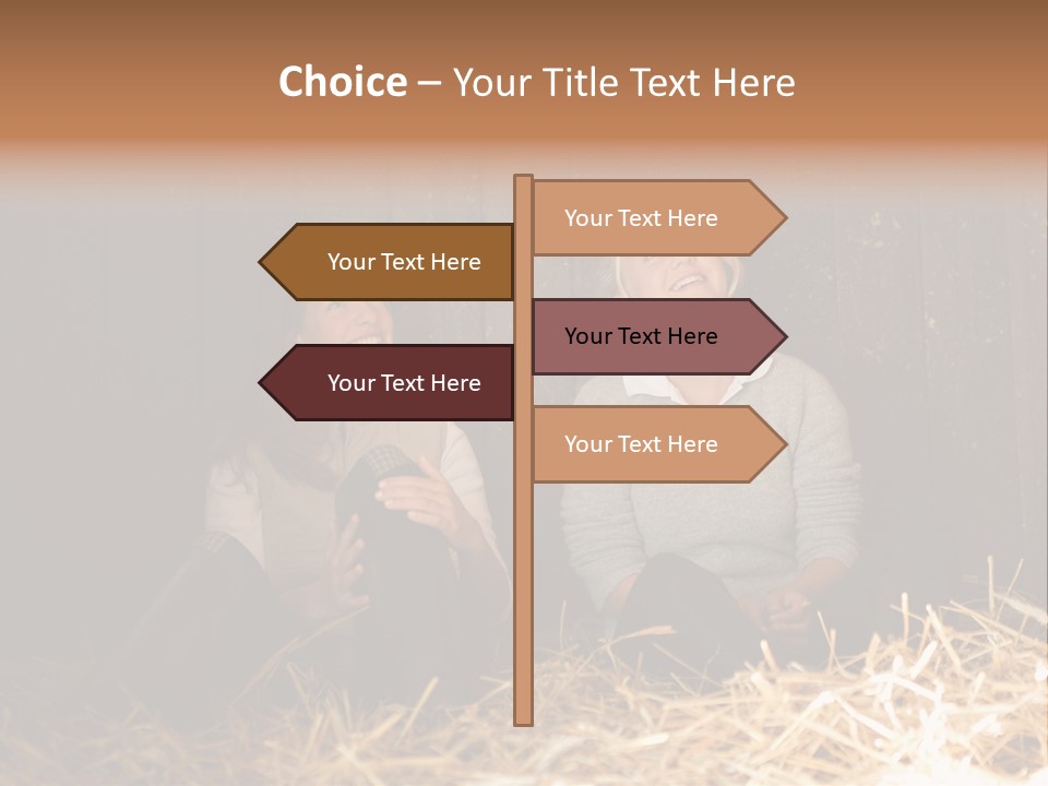 Hay Royaltyfree Fineartprints PowerPoint Template