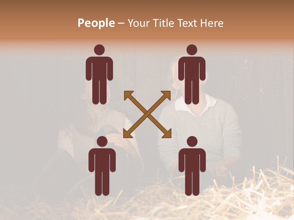 Hay Royaltyfree Fineartprints PowerPoint Template