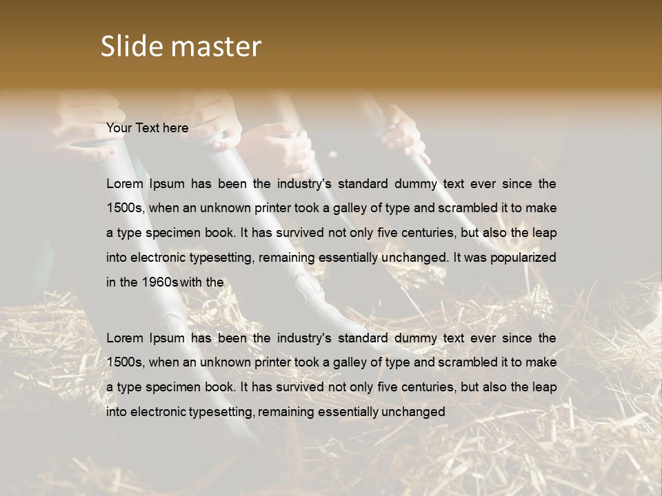 Print Pictures Leg PowerPoint Template