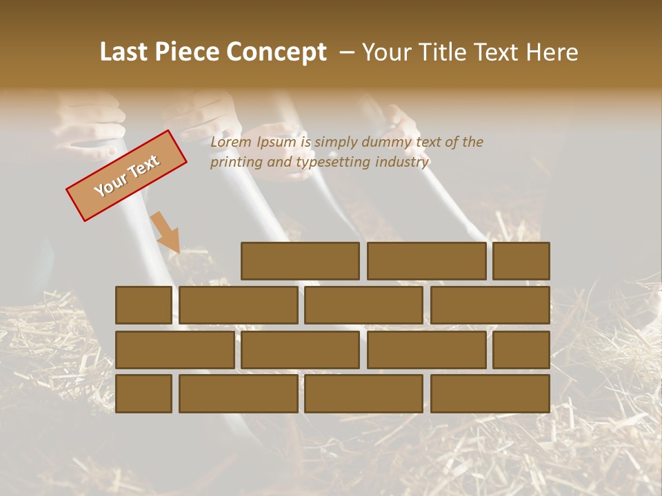 Print Pictures Leg PowerPoint Template