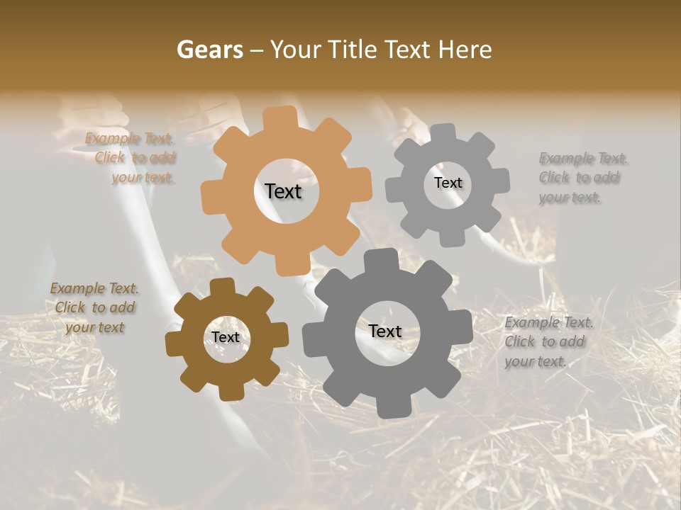 Print Pictures Leg PowerPoint Template