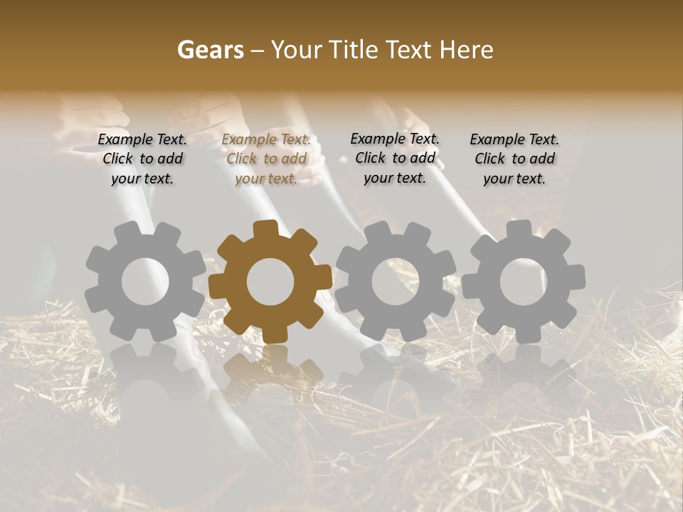 Print Pictures Leg PowerPoint Template