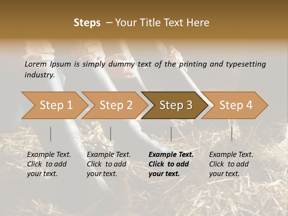 Print Pictures Leg PowerPoint Template