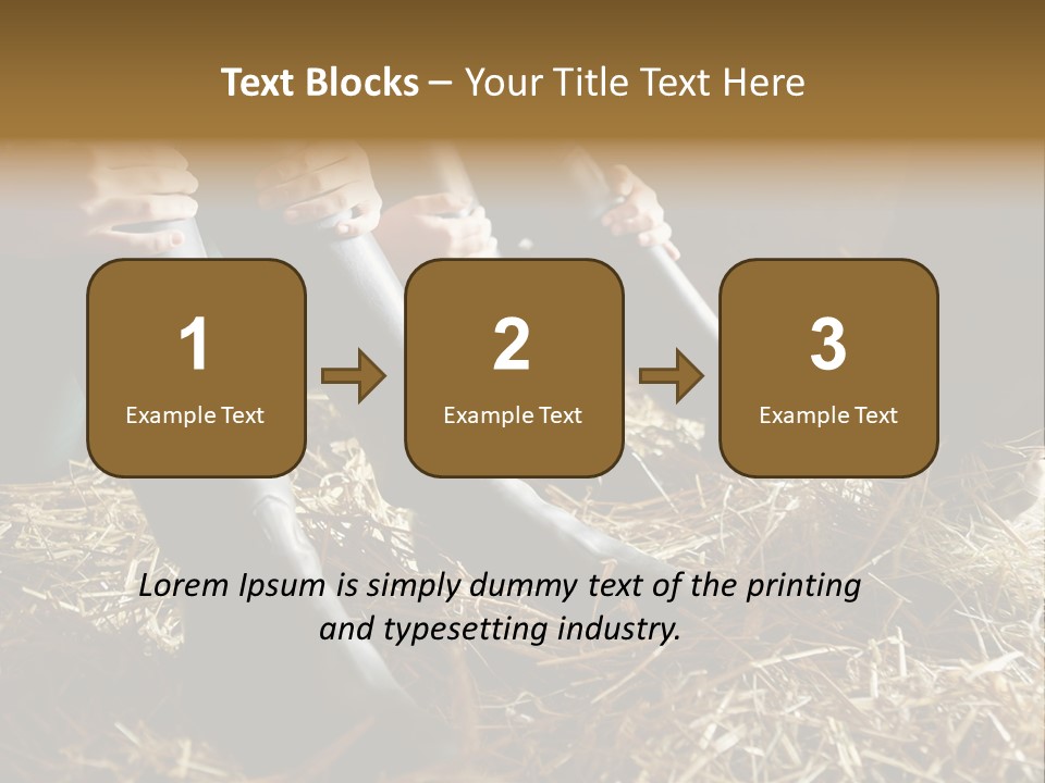 Print Pictures Leg PowerPoint Template