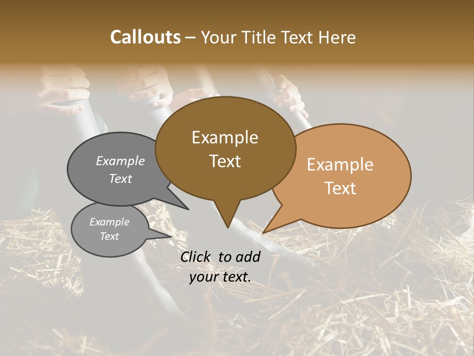 Print Pictures Leg PowerPoint Template