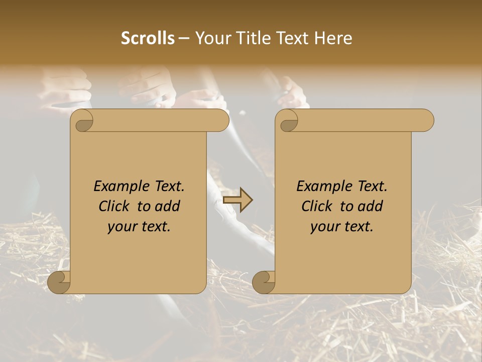 Print Pictures Leg PowerPoint Template