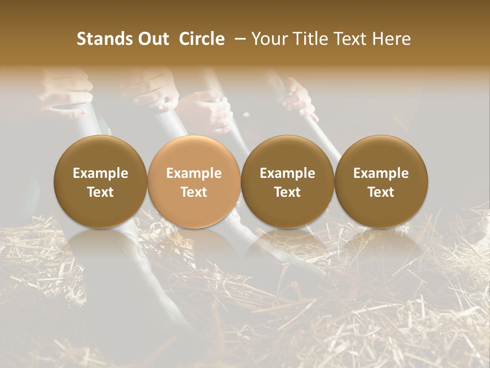 Print Pictures Leg PowerPoint Template