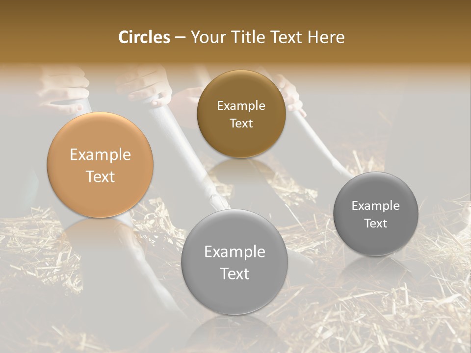 Print Pictures Leg PowerPoint Template