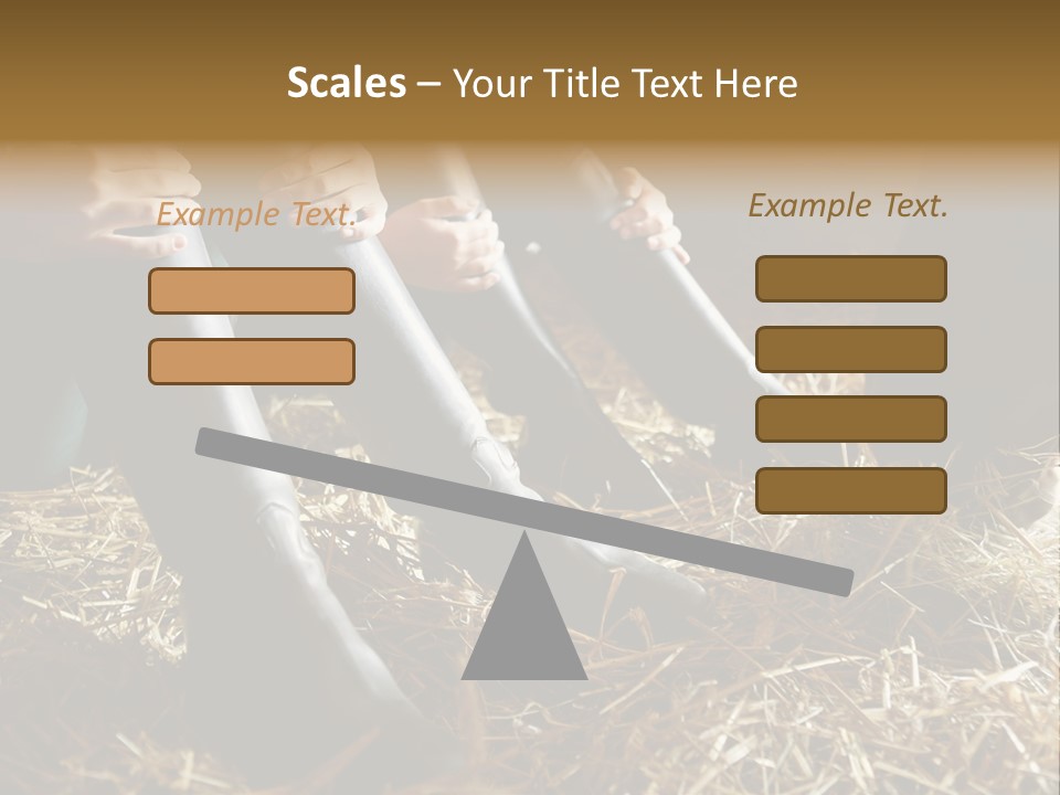 Print Pictures Leg PowerPoint Template