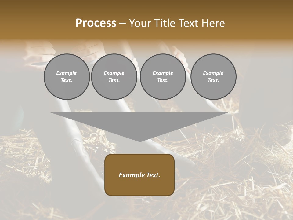 Print Pictures Leg PowerPoint Template