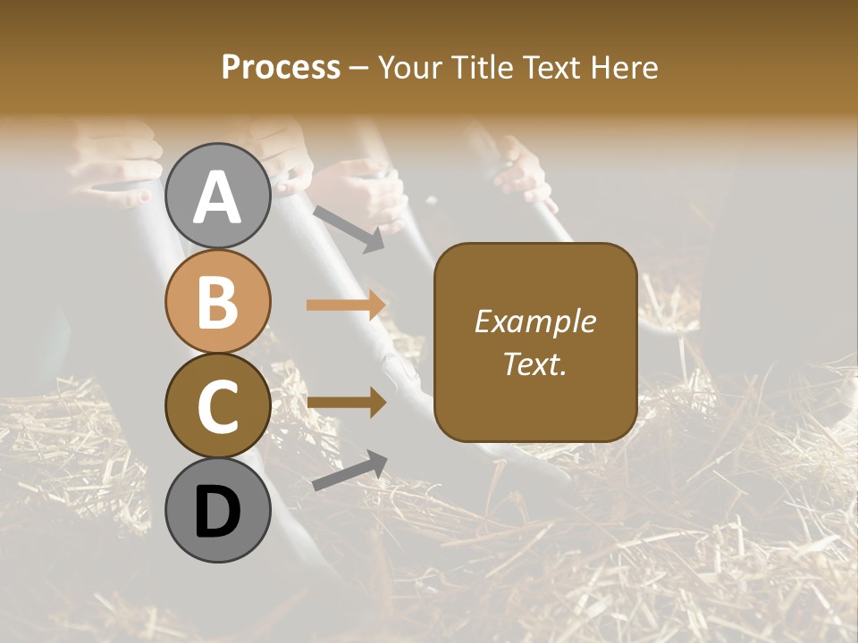 Print Pictures Leg PowerPoint Template