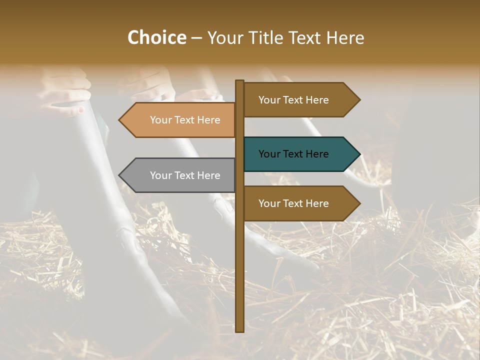 Print Pictures Leg PowerPoint Template