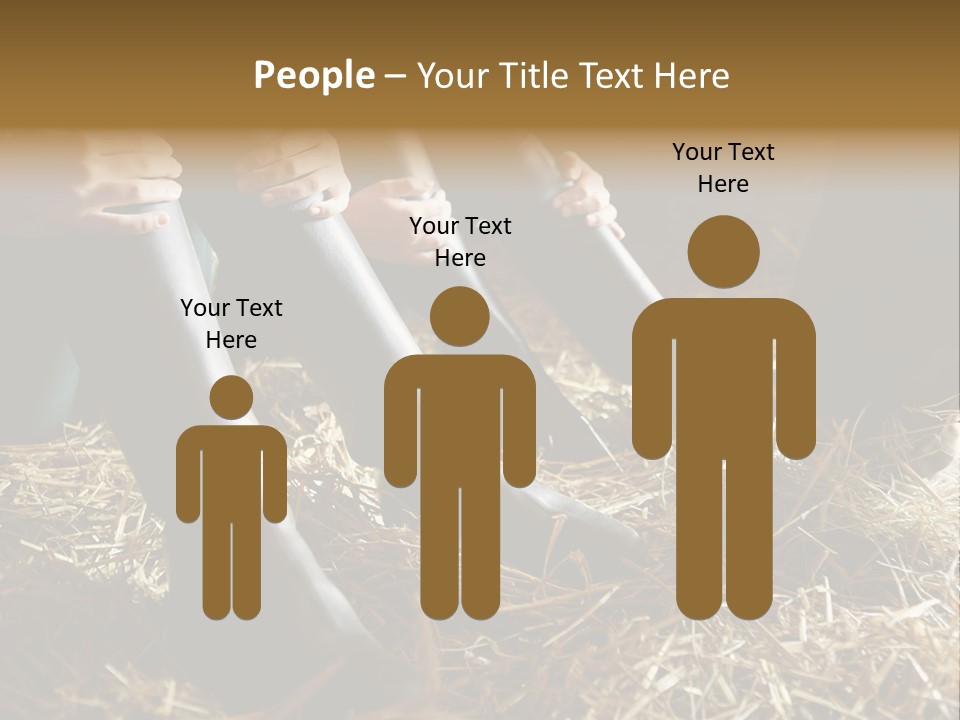 Print Pictures Leg PowerPoint Template