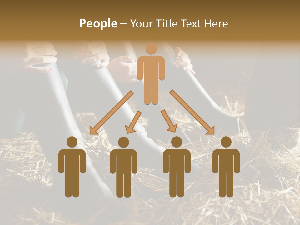 Print Pictures Leg PowerPoint Template