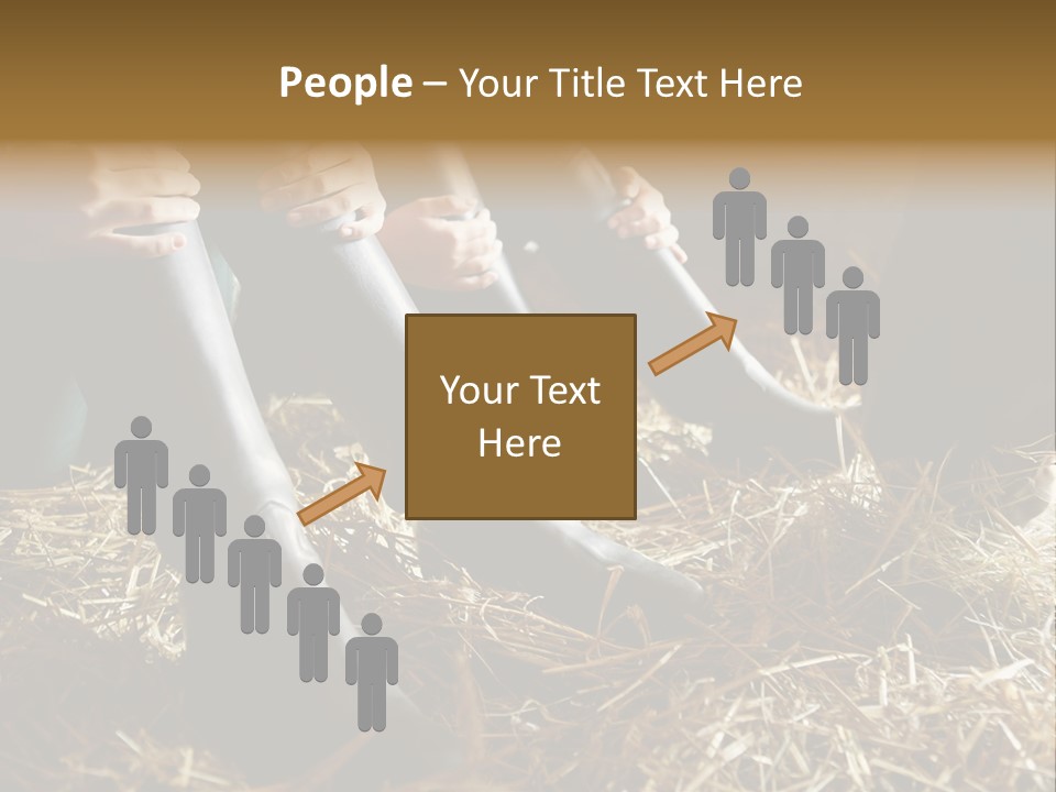 Print Pictures Leg PowerPoint Template