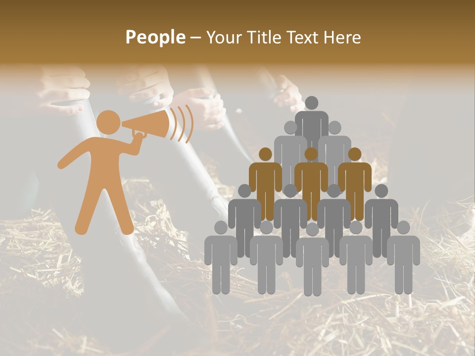 Print Pictures Leg PowerPoint Template