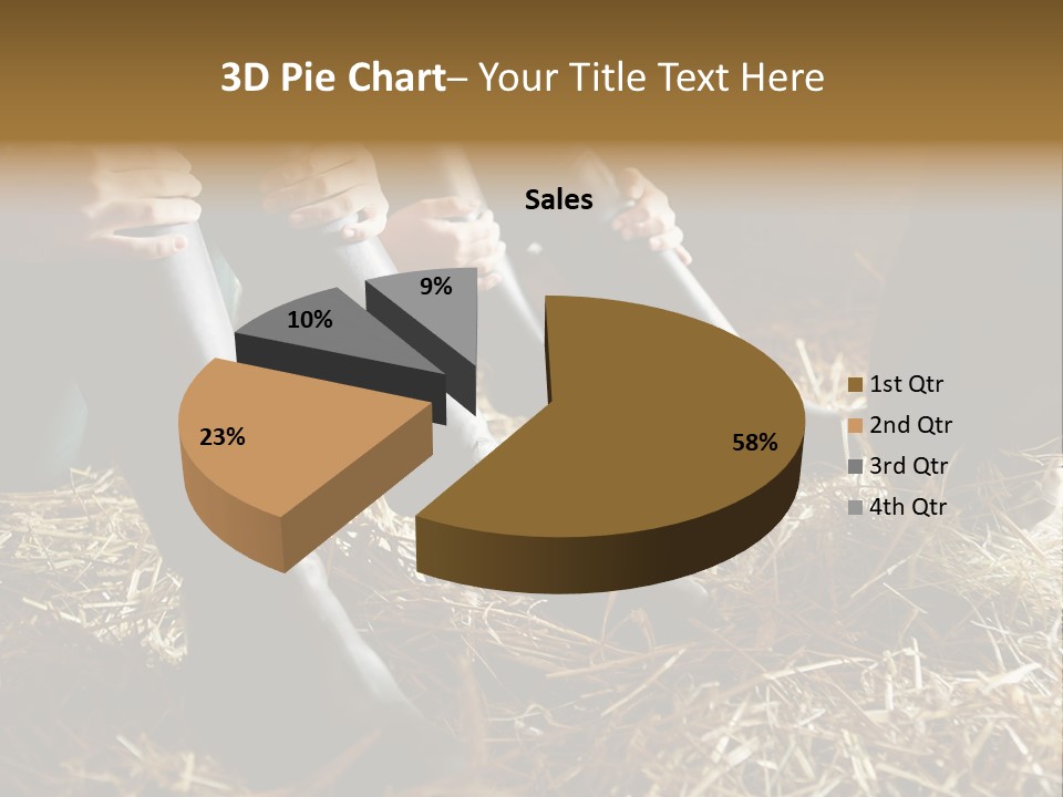 Print Pictures Leg PowerPoint Template