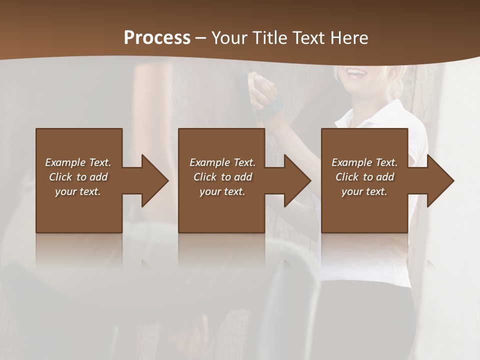 Woman Young Royaltyfree PowerPoint Template