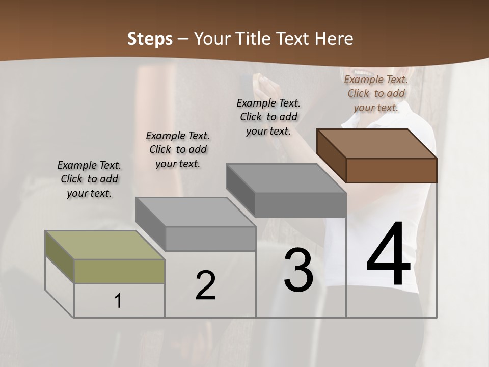 Woman Young Royaltyfree PowerPoint Template