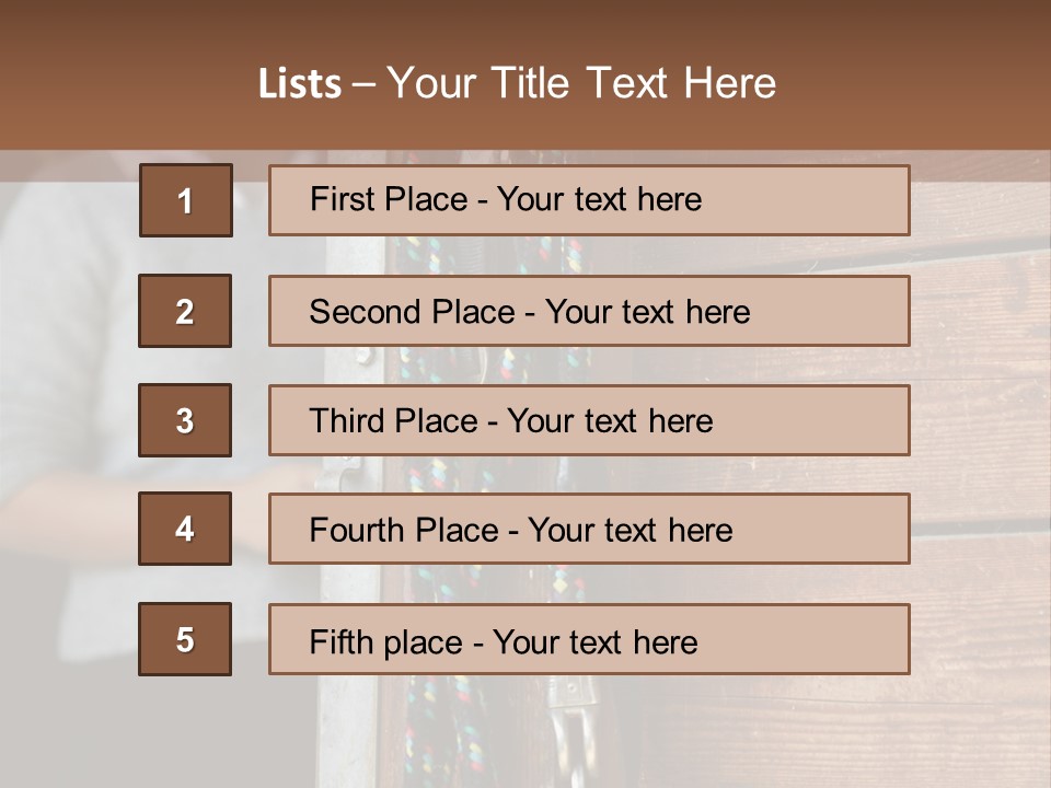 Poster Outdoor Fineartprints PowerPoint Template