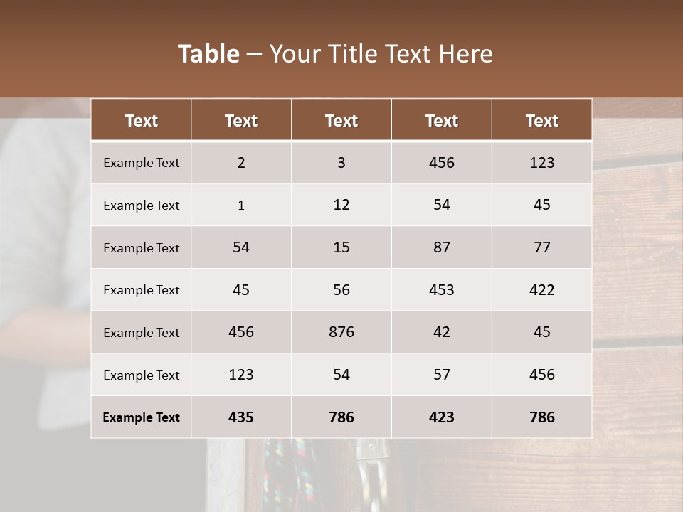 Poster Outdoor Fineartprints PowerPoint Template