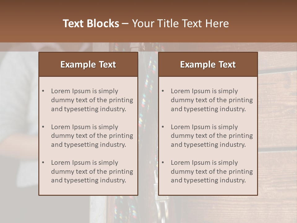 Poster Outdoor Fineartprints PowerPoint Template
