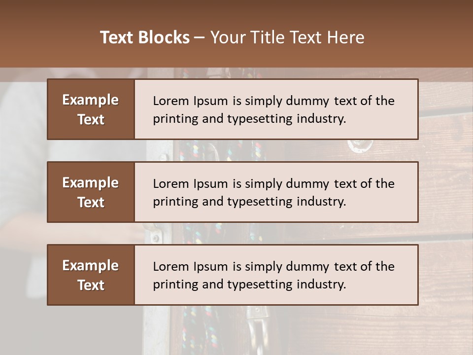 Poster Outdoor Fineartprints PowerPoint Template