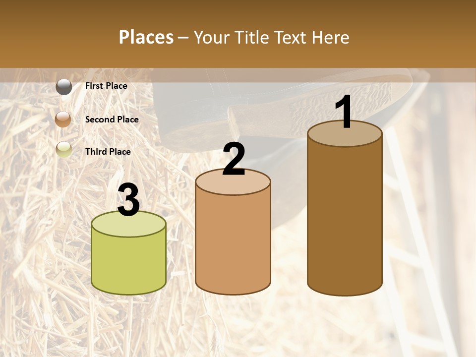 Leg Rubberboot Graphic PowerPoint Template