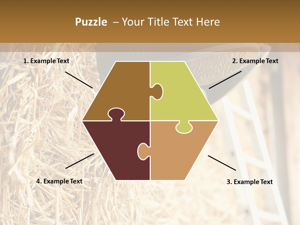 Leg Rubberboot Graphic PowerPoint Template