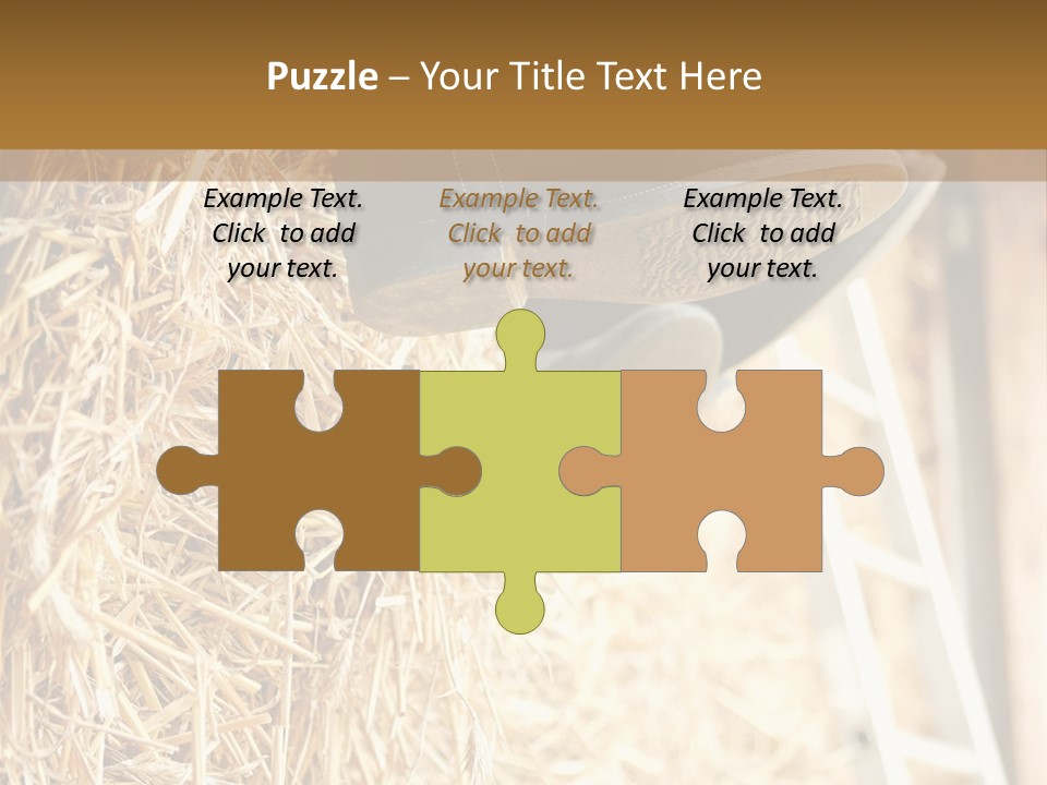 Leg Rubberboot Graphic PowerPoint Template