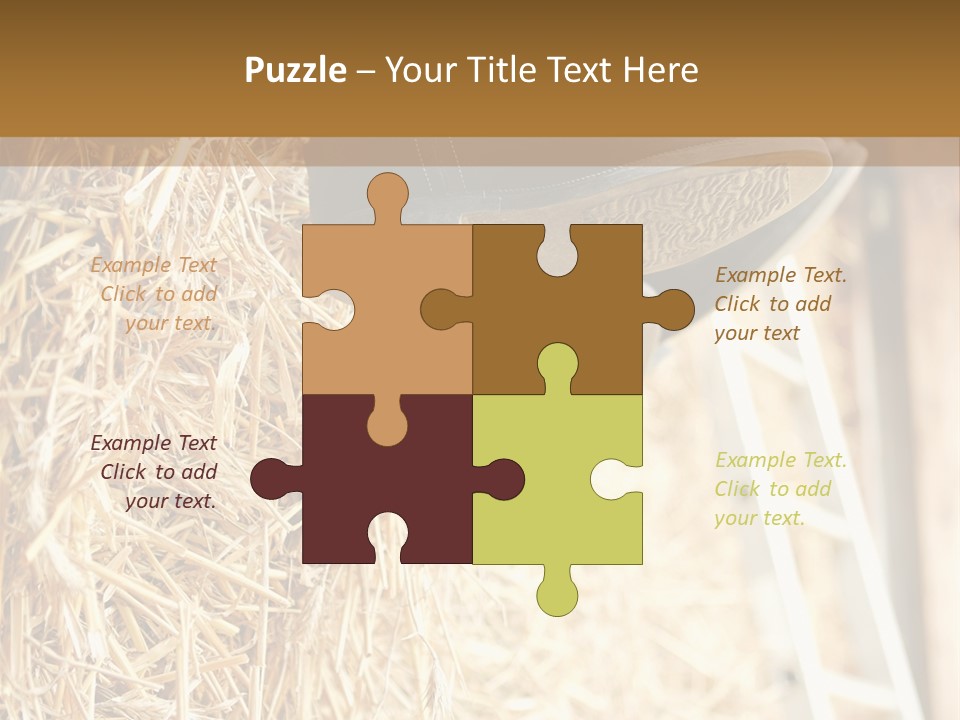 Leg Rubberboot Graphic PowerPoint Template