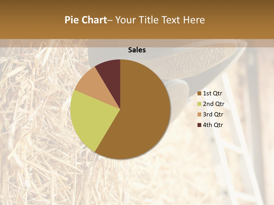 Leg Rubberboot Graphic PowerPoint Template