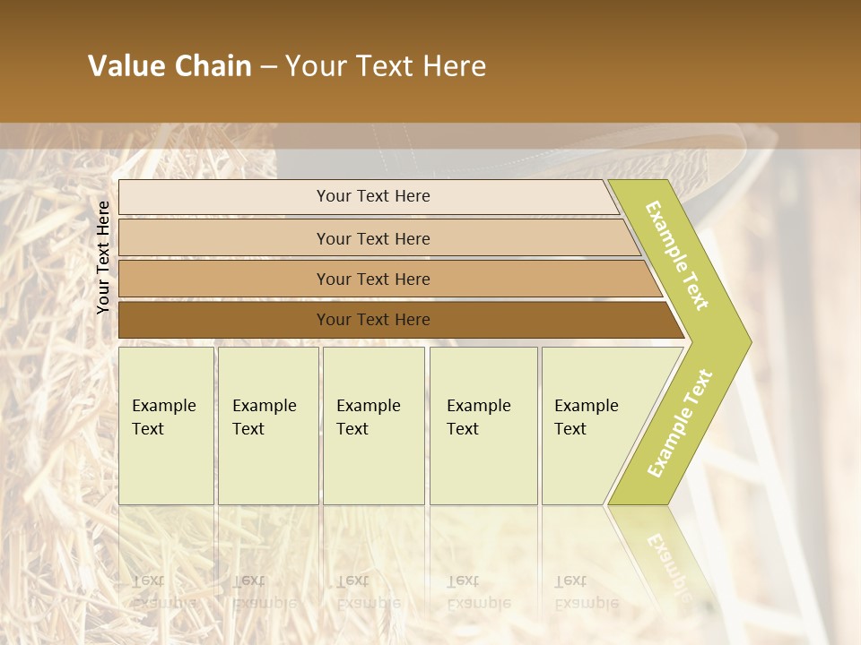 Leg Rubberboot Graphic PowerPoint Template