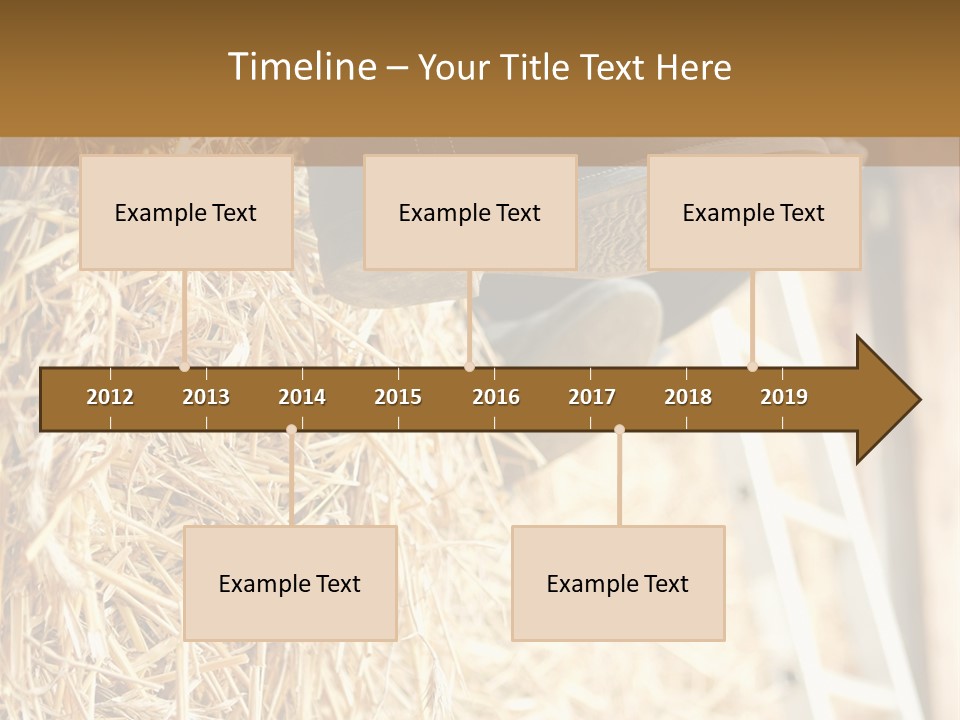 Leg Rubberboot Graphic PowerPoint Template