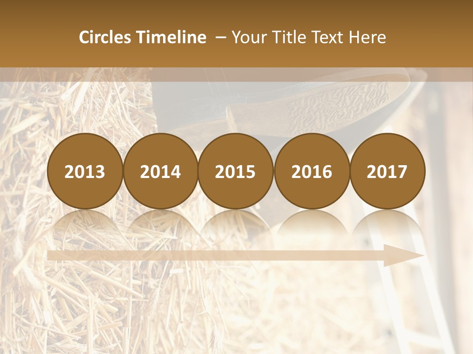 Leg Rubberboot Graphic PowerPoint Template