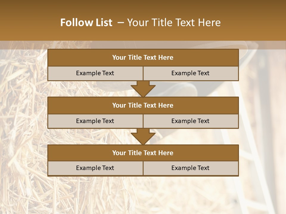 Leg Rubberboot Graphic PowerPoint Template
