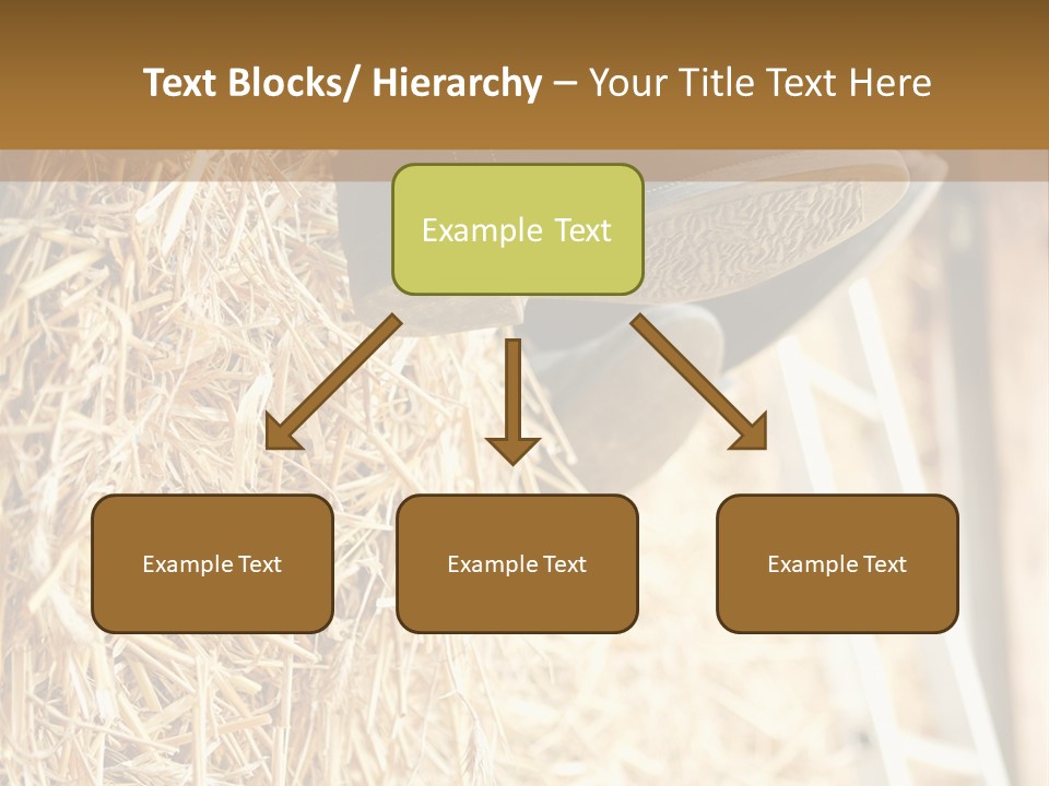 Leg Rubberboot Graphic PowerPoint Template