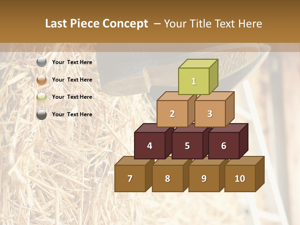 Leg Rubberboot Graphic PowerPoint Template