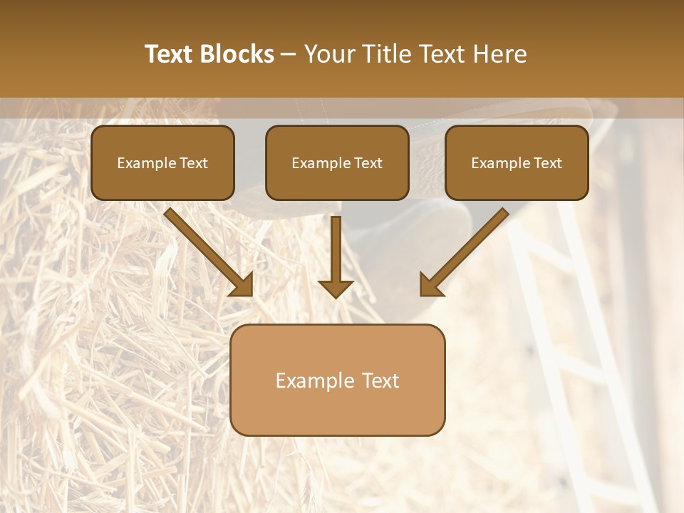 Leg Rubberboot Graphic PowerPoint Template