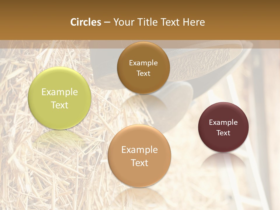 Leg Rubberboot Graphic PowerPoint Template