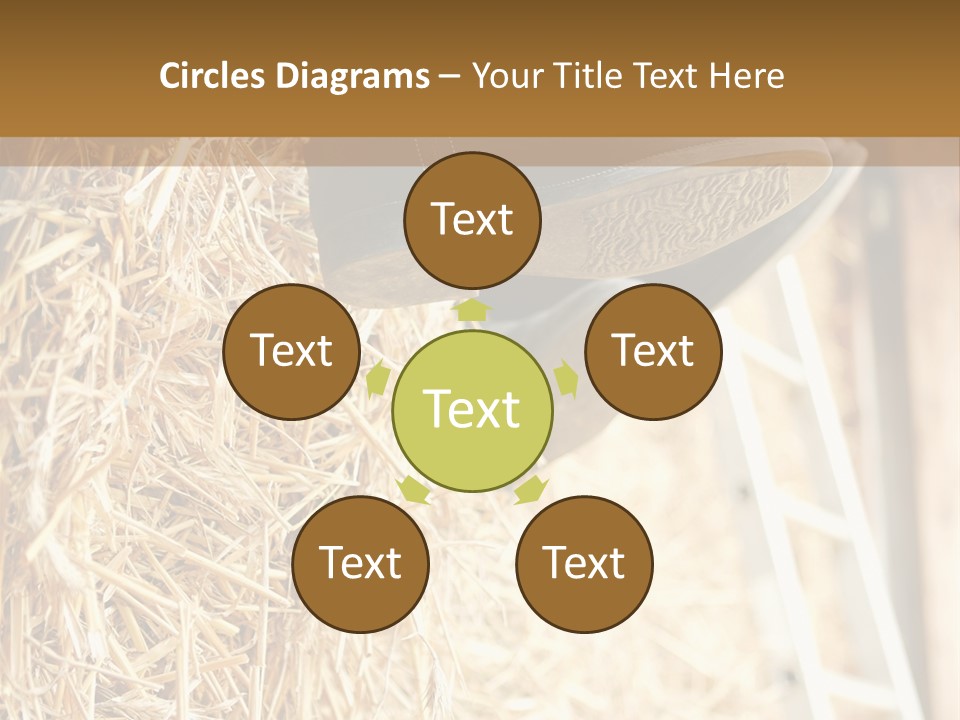 Leg Rubberboot Graphic PowerPoint Template