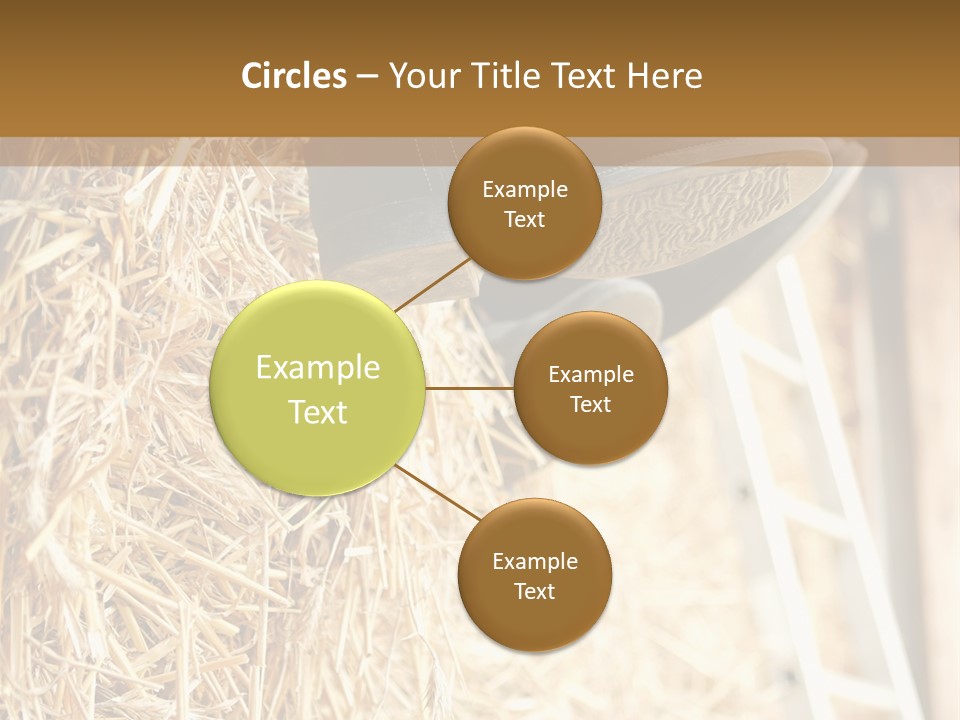 Leg Rubberboot Graphic PowerPoint Template