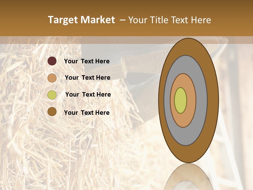 Leg Rubberboot Graphic PowerPoint Template